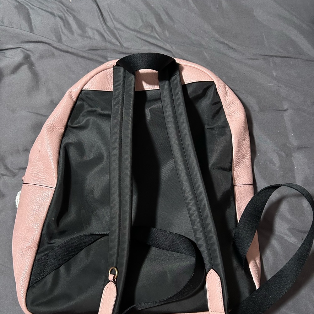 Coach Blush Pink Leather Backpack - Picture 2 of 3